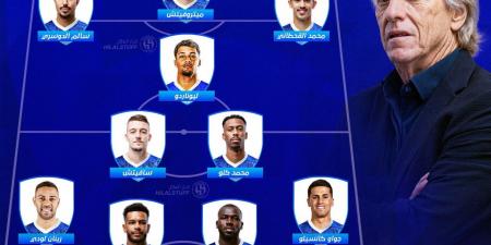 جيسوس يعلن تشكيل الهلال لمواجهة الخليج بالدوري السعودي - ستاد العرب