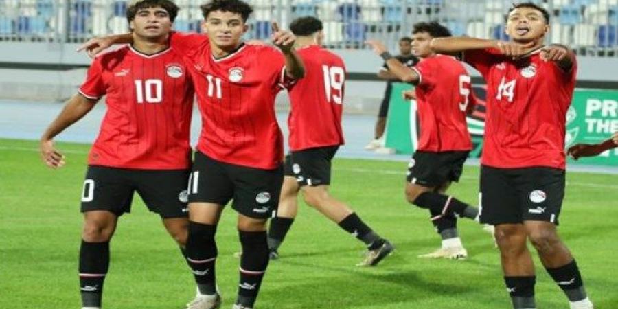 منتخب مصر للشباب ينعش آماله في التأهل للأمم الأفريقية بالفوز على ليبيا - ستاد العرب